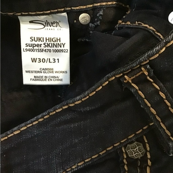 SILVER Jeans Co. Women’s Suki High Super Skinny Jeans EUC - Picture 4 of 8